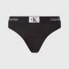 CALVIN KLEIN UNDERWEAR MODERN THONG, (UB1 BLACK)