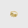 Pilgrim WILLPOWER Recycled Sculptural Ring Gold-Plated (Gold Plated) -dress shop 122242004