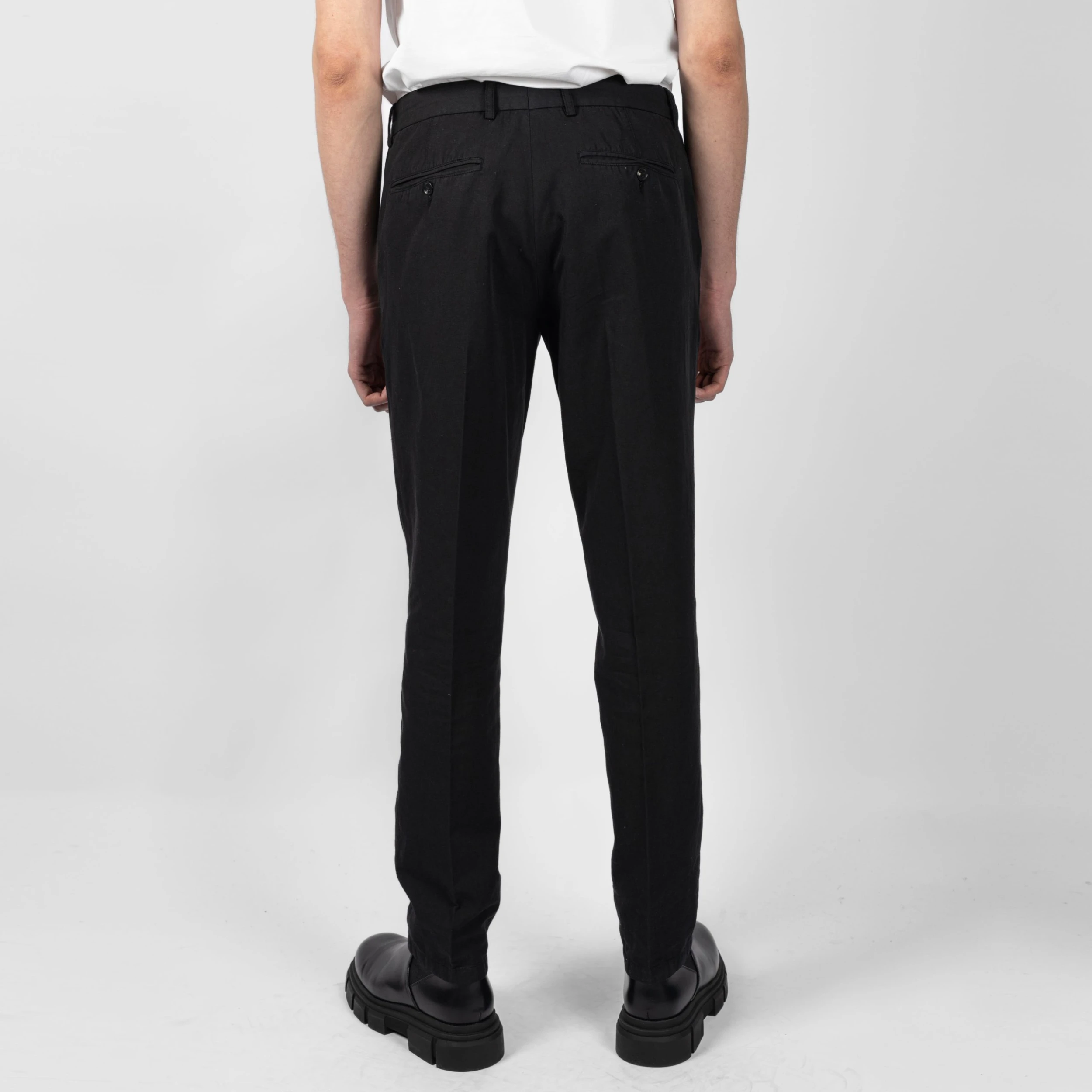 Ljung Trousers Co Lin Lyo (BLACK) 4 Ljung Trousers Co Lin Lyo (BLACK) - Bild 2