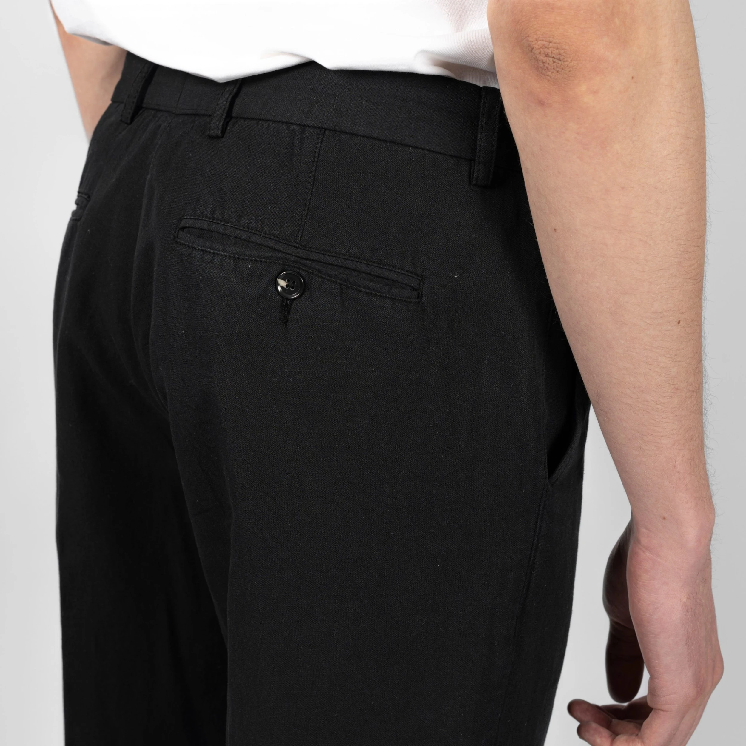 Ljung Trousers Co Lin Lyo (BLACK) 5 Ljung Trousers Co Lin Lyo (BLACK) - Bild 3