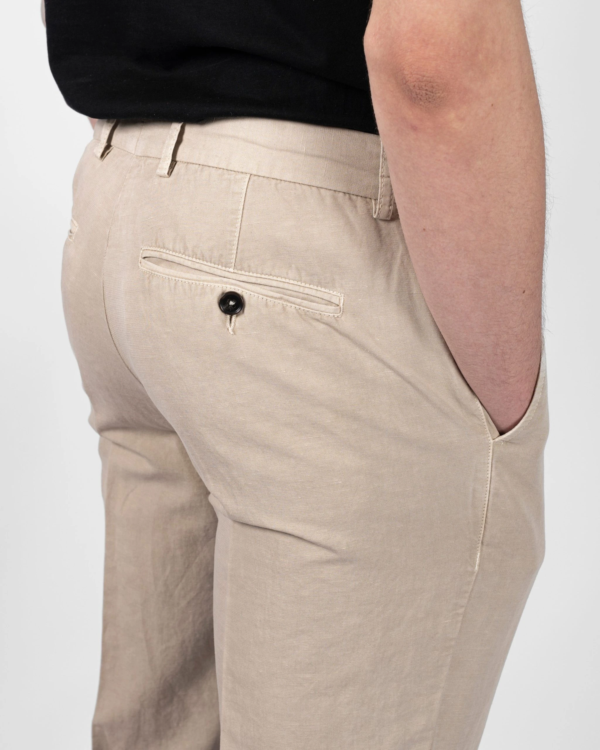 Ljung Trousers Co Lin Lyo (Light Sand) 5 Ljung Trousers Co Lin Lyo (Light Sand) - Bild 3