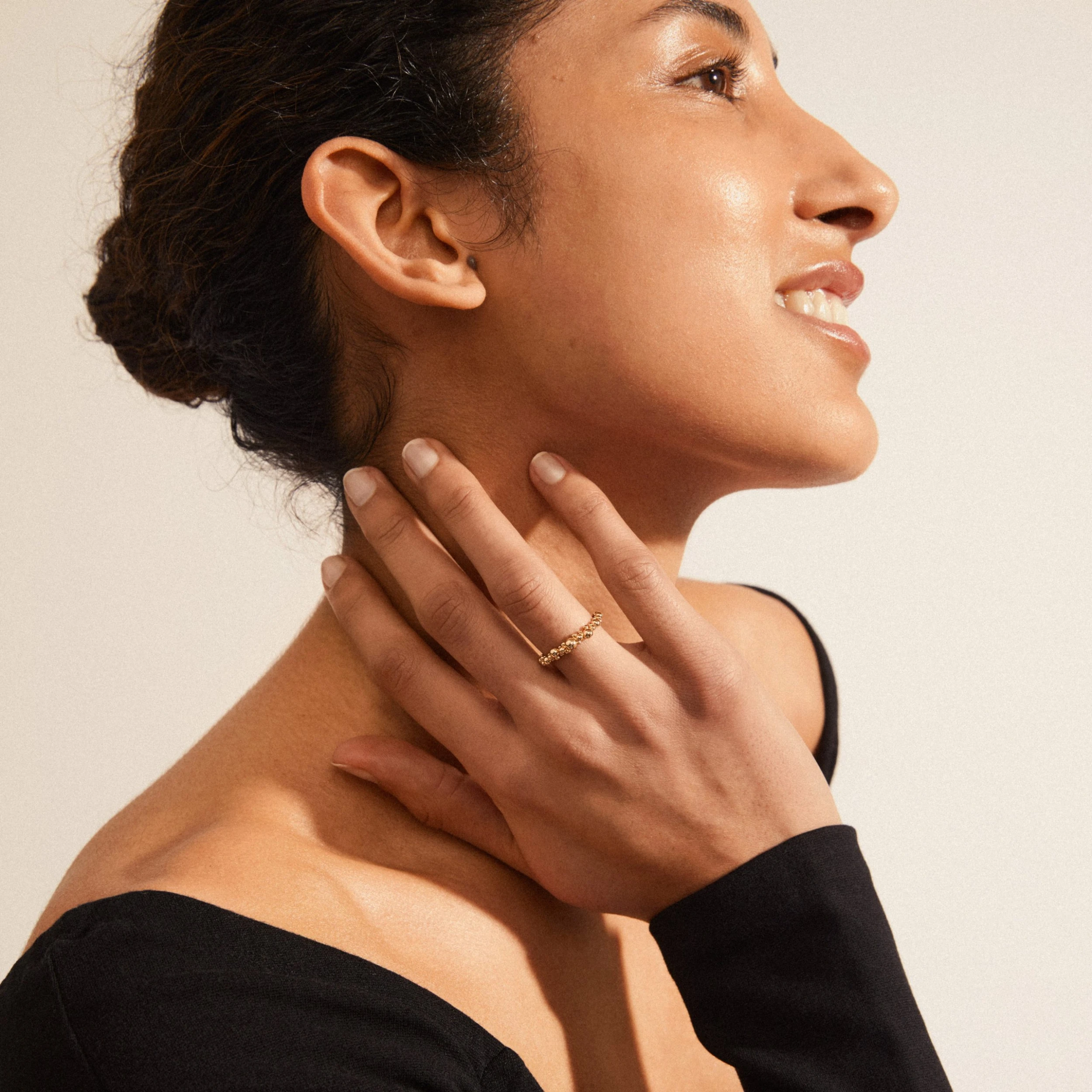 Pilgrim SOLIDARITY Recycled Bubbles Ring Gold-Plated (Gold Plated) 5 Pilgrim SOLIDARITY Recycled Bubbles Ring Gold-Plated (Gold Plated) - Bild 3