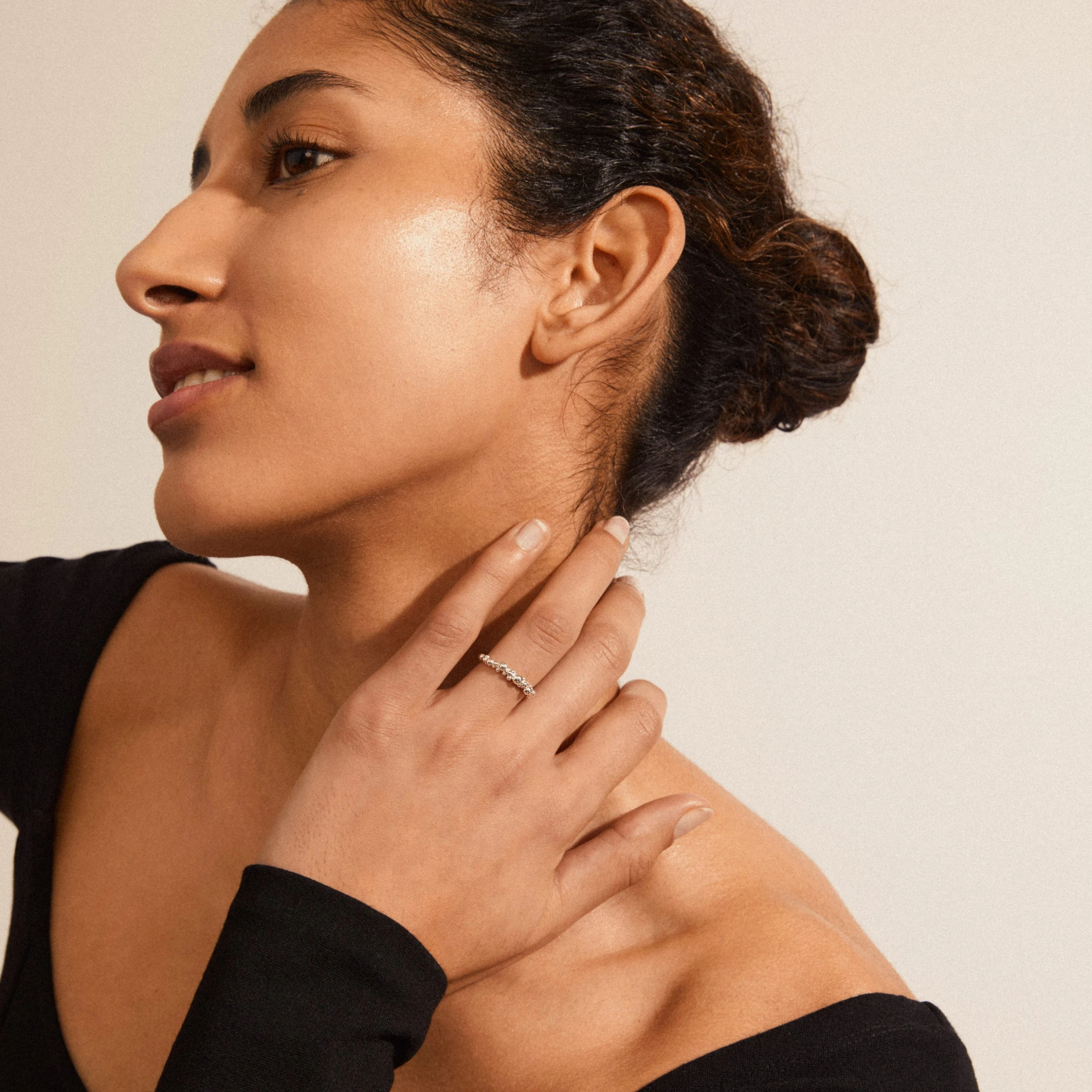 Pilgrim SOLIDARITY Recycled Bubbles Ring Silver-Plated (Silver Plated) 4 Pilgrim SOLIDARITY Recycled Bubbles Ring Silver-Plated (Silver Plated) - Bild 2