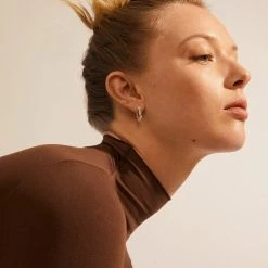 Pilgrim SOLIDARITY Recycled Small Bubbles Hoops Silver-Plated (Silver Plated) 6 Pilgrim SOLIDARITY Recycled Small Bubbles Hoops Silver-Plated (Silver Plated) -dress shop 142246013 m2