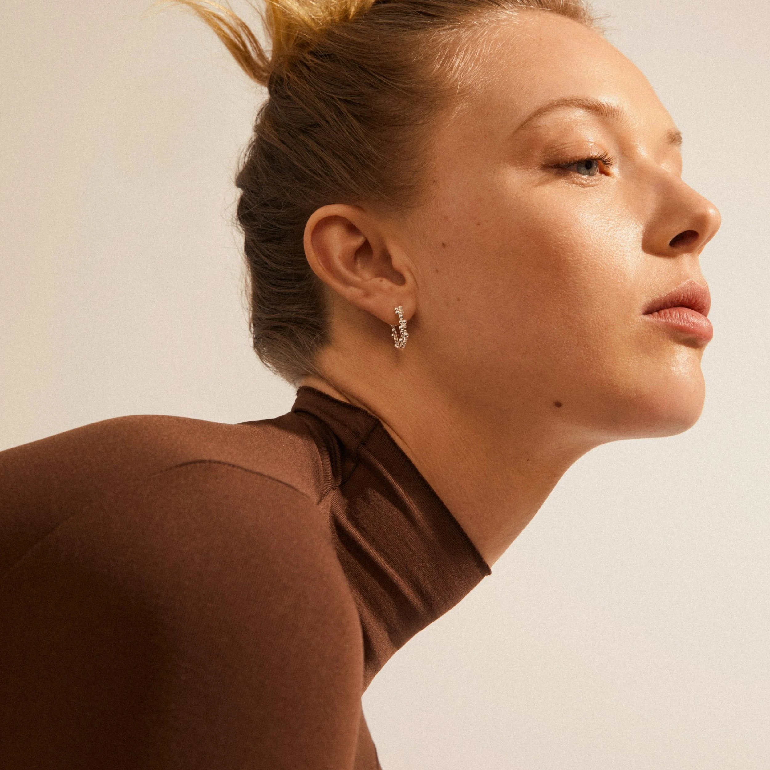 Pilgrim SOLIDARITY Recycled Small Bubbles Hoops Silver-Plated (Silver Plated) 4 Pilgrim SOLIDARITY Recycled Small Bubbles Hoops Silver-Plated (Silver Plated) - Bild 2