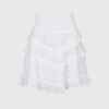 Neo Noir Donna S Voile Skirt (120 White) -dress shop 159842 DonnaSVoileSkirt