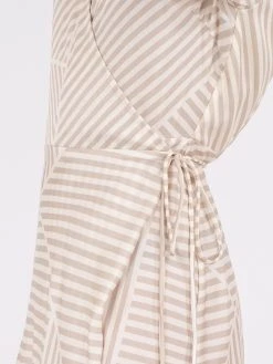 Neo Noir Amber Mix Lines Dress (213 Sand) -dress shop 159890 213 2