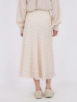 Neo Noir Bovary Fading Ink Skirt (214 Taupe) -dress shop 160237 214 4