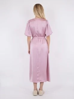 Neo Noir Benita Heavy Sateen Dress (165 Rose) -dress shop 160296 165 4