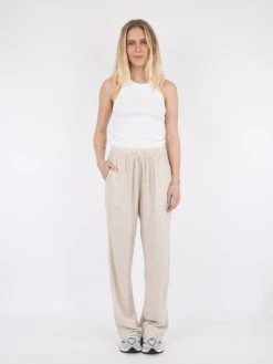 Neo Noir Sonar Drapy Linen Pants (815 Natural) -dress shop 160353 815 5