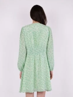 Neo Noir Gilda Flower Dream Dress (232 Soft Green) 8 Neo Noir Gilda Flower Dream Dress (232 Soft Green) -dress shop 160635 232 4