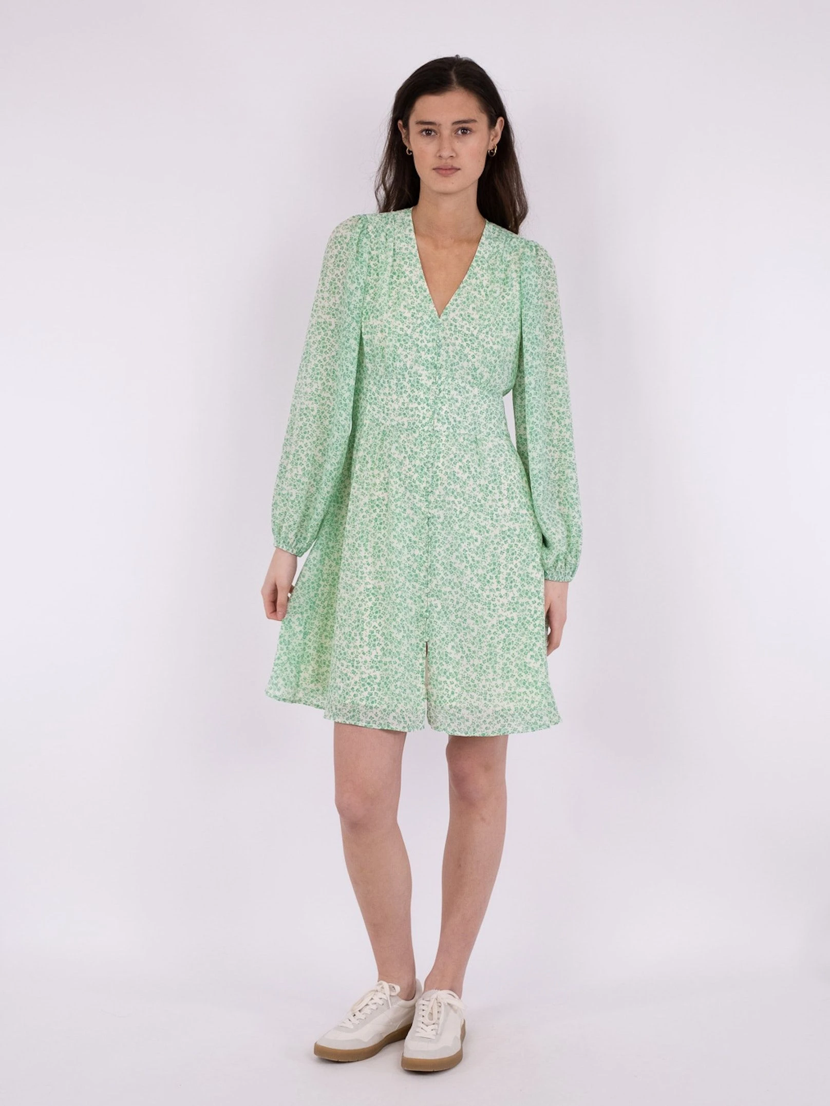 Neo Noir Gilda Flower Dream Dress (232 Soft Green) 6 Neo Noir Gilda Flower Dream Dress (232 Soft Green) - Bild 4