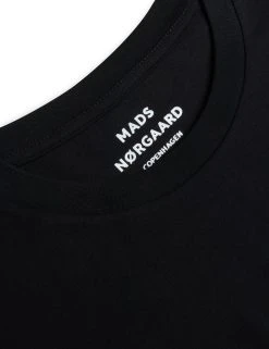Mads Norgaard Organic Thor Tee (1 BLACK) 7 Mads Norgaard Organic Thor Tee (1 BLACK) -dress shop 200672 001 3