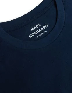 Mads Norgaard Organic Thor Tee (21 Navy) 4 Mads Norgaard Organic Thor Tee (21 Navy) -dress shop 200672 021 3