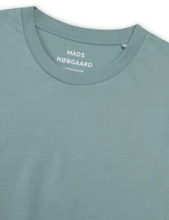 Mads Norgaard Organic Thor Tee (8568Aquifer) -dress shop 200672 8568 3