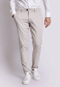 Bruun & Stengade BS Francisco Slim Fit Chinos (Beige) 10 Bruun & Stengade BS Francisco Slim Fit Chinos (Beige) -dress shop 2301 08002 beige 0154