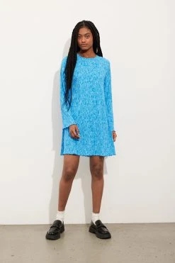 Envii ENMETTE LS DRESS 6954 (CLR000811 CAMO FLOWER) -dress shop 230119 Envii Ecom 2167