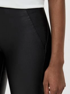 Object OBJBELLE MW COATED LEGGINGS NOOS (BLACK) -dress shop 23029748 Black 007