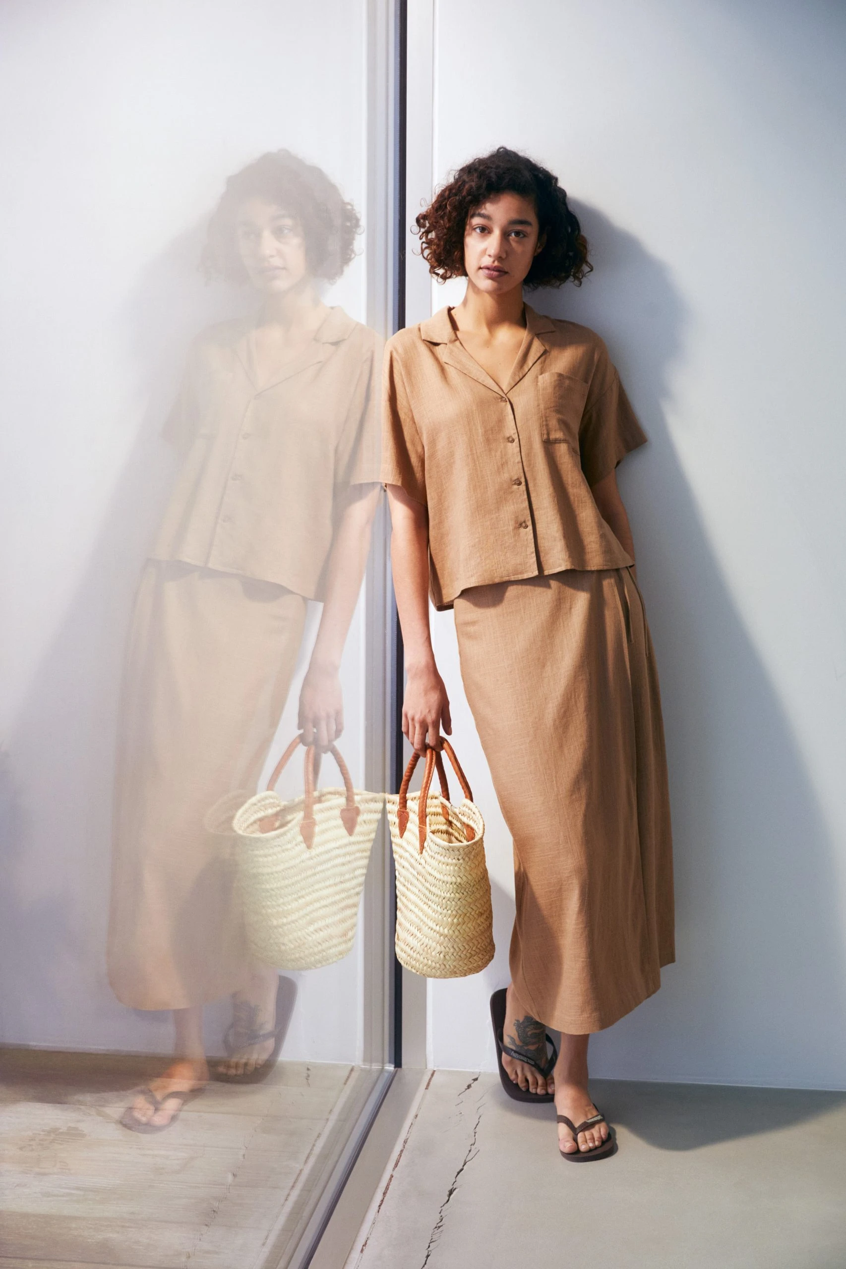 Selected Femme SLFELOISA HW ANKLE WRAP SKIRT B (Tigers Eye) 5 Selected Femme SLFELOISA HW ANKLE WRAP SKIRT B (Tigers Eye) - Bild 3