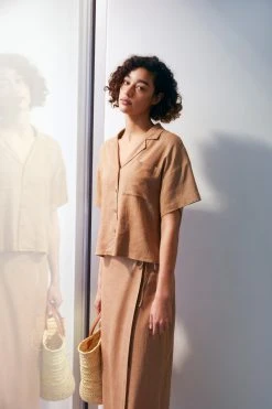 Selected Femme SLFELOISA HW ANKLE WRAP SKIRT B (Tigers Eye) 6 Selected Femme SLFELOISA HW ANKLE WRAP SKIRT B (Tigers Eye) -dress shop 230307 SELECTED SUMMER 01 0228 518ed0b3 3a5f 4b32 a42b 673a1366fb06