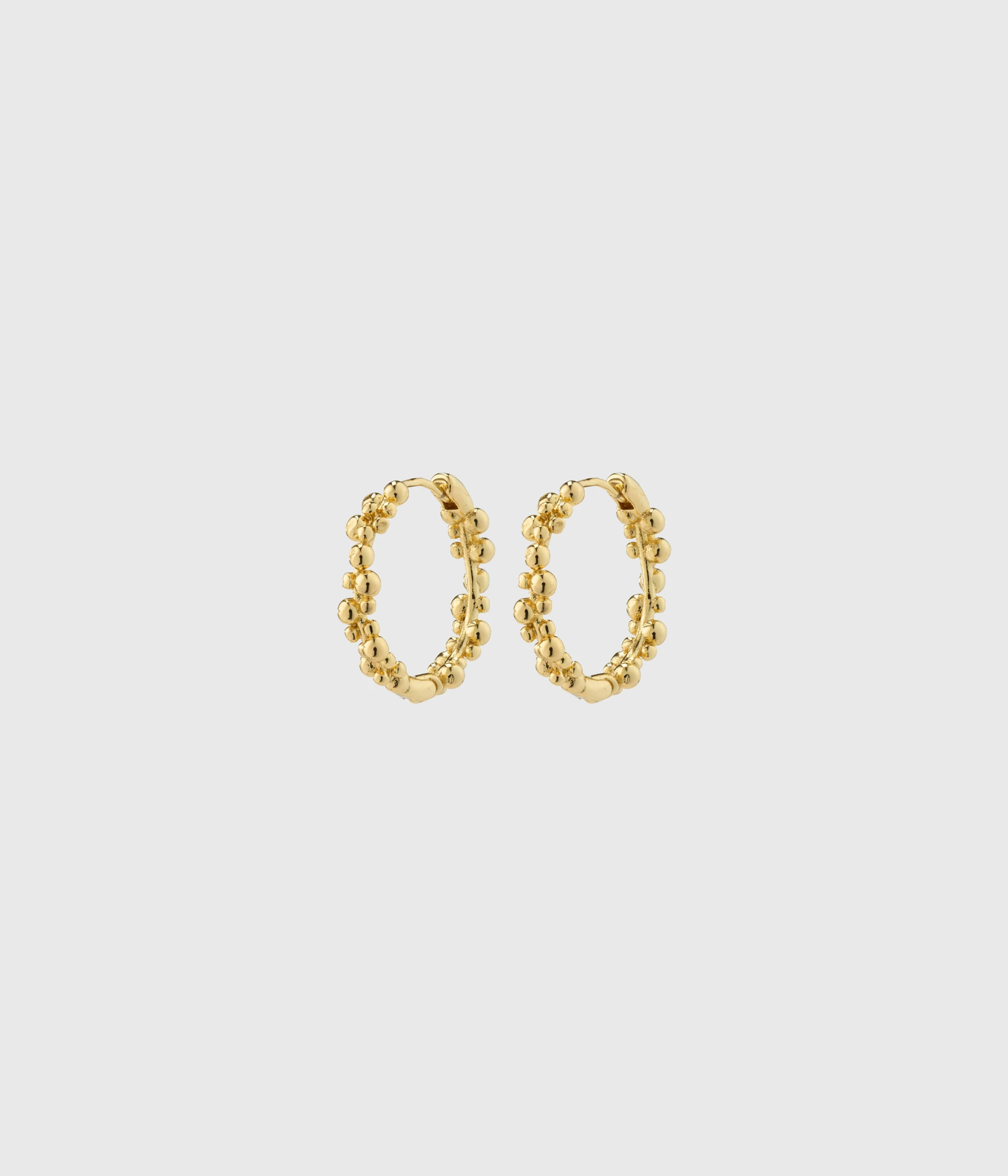 Pilgrim SOLIDARITY Recycled Medium Bubbles Hoop Earrings Gold-Plated (Gold Plated) 3 Pilgrim SOLIDARITY Recycled Medium Bubbles Hoop Earrings Gold-Plated (Gold Plated)