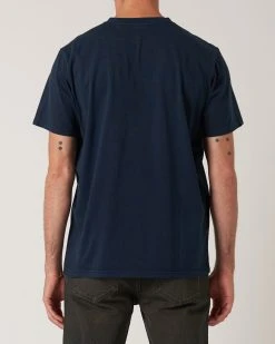 dress shop -dress shop 34572 4662 OrganicNeuwBandTee FrenchNavy 3