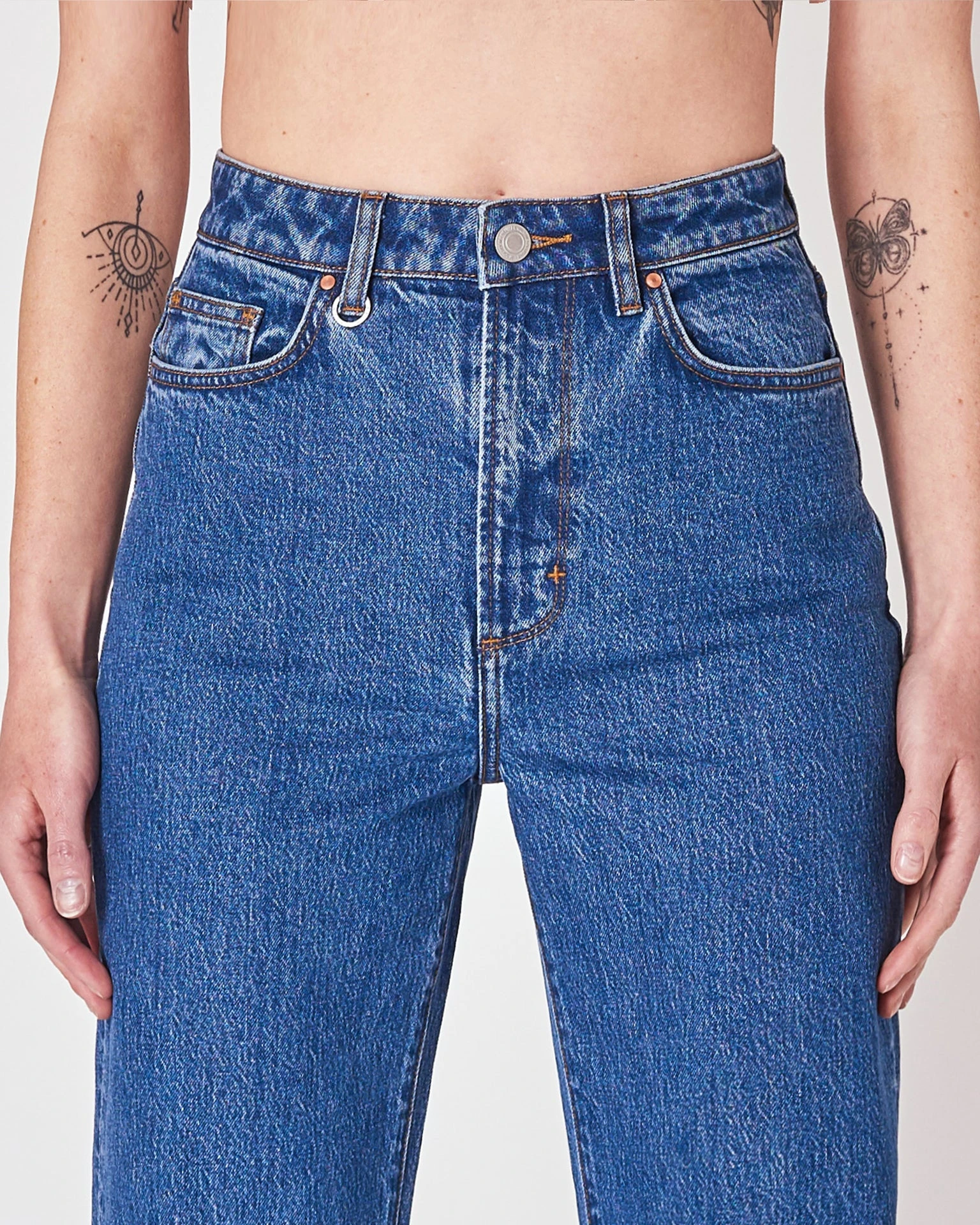 NICO STRAIGHT (1676-FRENCH BLUE) NEUW NICO STRAIGHT (1676-FRENCH BLUE) -dress shop 391560 L