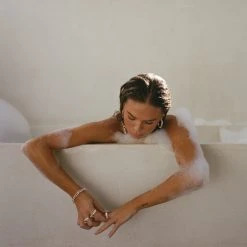 HANNA SCHÖNBERG X PILGRIM Recycled Ring Green/Gold-Plated (gold-plated) -dress shop 502322404 m1