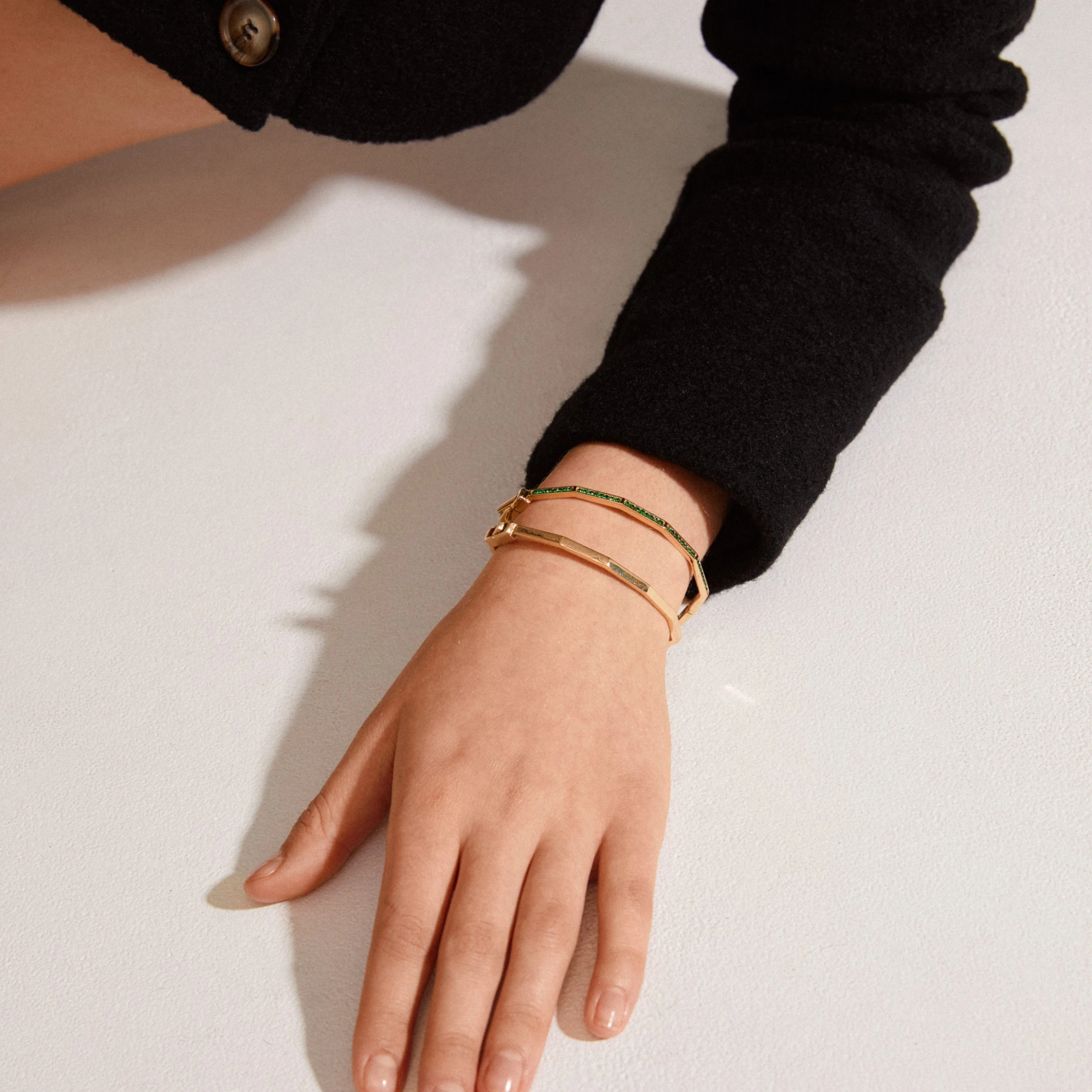 HANNA SCHÖNBERG X PILGRIM Recyc. Bracelets Green/Gold-Plated (gold-plated) HANNA SCHÖNBERG X PILGRIM Recyc. Bracelets Green/Gold-Plated (gold-plated) -dress shop 502322412 m4 scaled