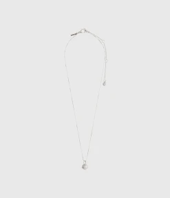Pilgrim EDTLI Recycled Crystal Pendant Necklace Silver-Plated (Silver Plated)