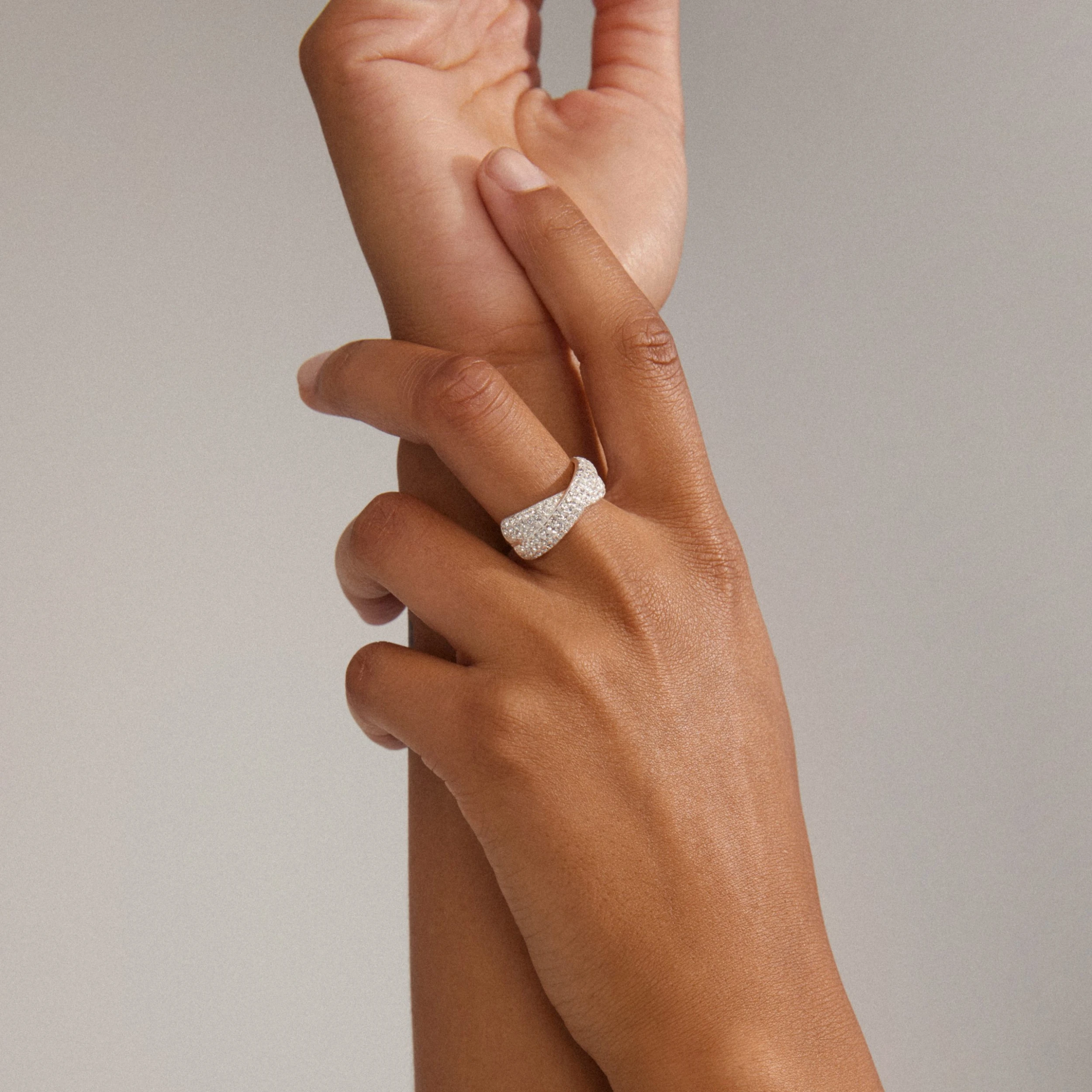 Pilgrim EDTLI Crystal Ring Silver-Plated (Silver Plated) 4 Pilgrim EDTLI Crystal Ring Silver-Plated (Silver Plated) - Bild 2