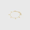 Pilgrim QUINN Recycled Crystal Charm Bracelet Gold-Plated (Gold Plated) 1 Pilgrim QUINN Recycled Crystal Charm Bracelet Gold-Plated (Gold Plated) -dress shop 622312002