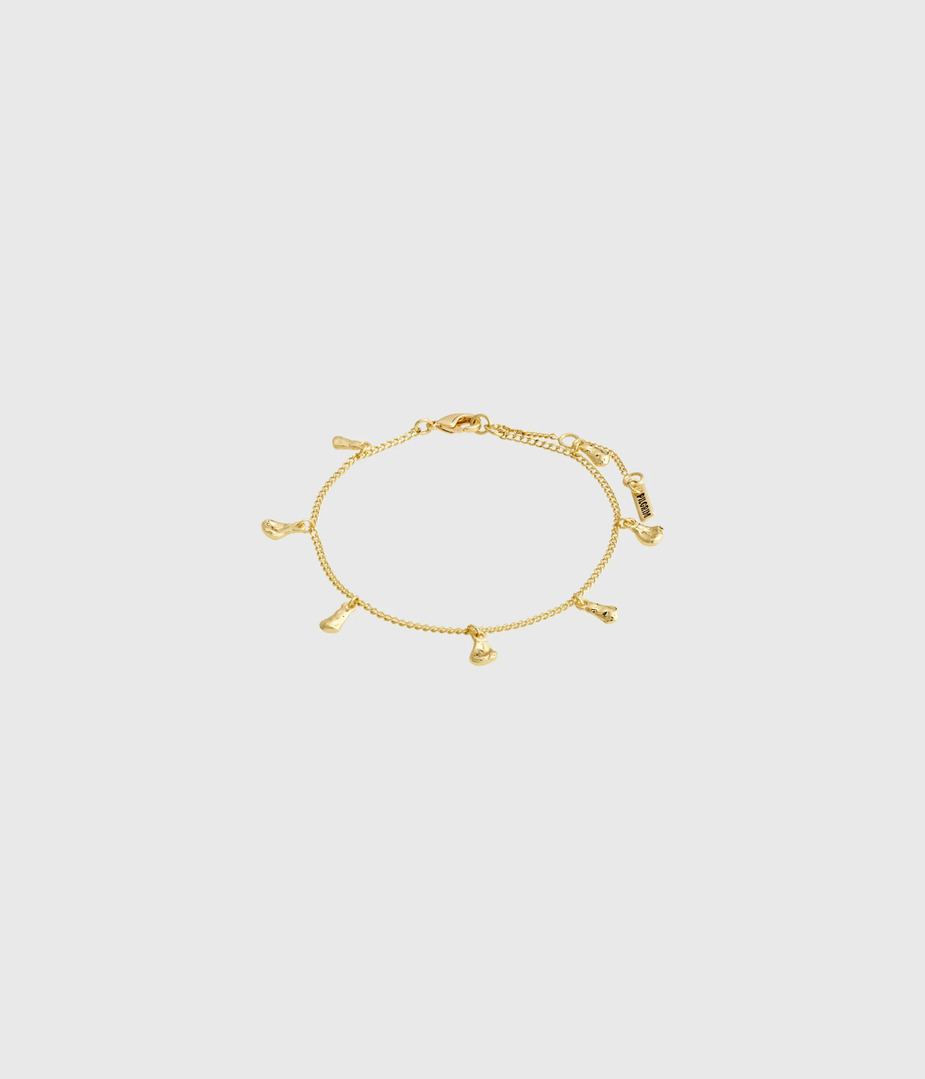 QUINN Recycled Crystal Charm Bracelet Gold-Plated (Gold Plated) Pilgrim QUINN Recycled Crystal Charm Bracelet Gold-Plated (Gold Plated) -dress shop 622312002