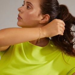 Pilgrim QUINN Recycled Crystal Charm Bracelet Gold-Plated (Gold Plated) 4 Pilgrim QUINN Recycled Crystal Charm Bracelet Gold-Plated (Gold Plated) -dress shop 622312002 m1