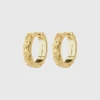 Pilgrim ELFRIDA Recycled Hoop Earrings Gold-Plated (Gold Plated) 1 Pilgrim ELFRIDA Recycled Hoop Earrings Gold-Plated (Gold Plated) -dress shop 692312003