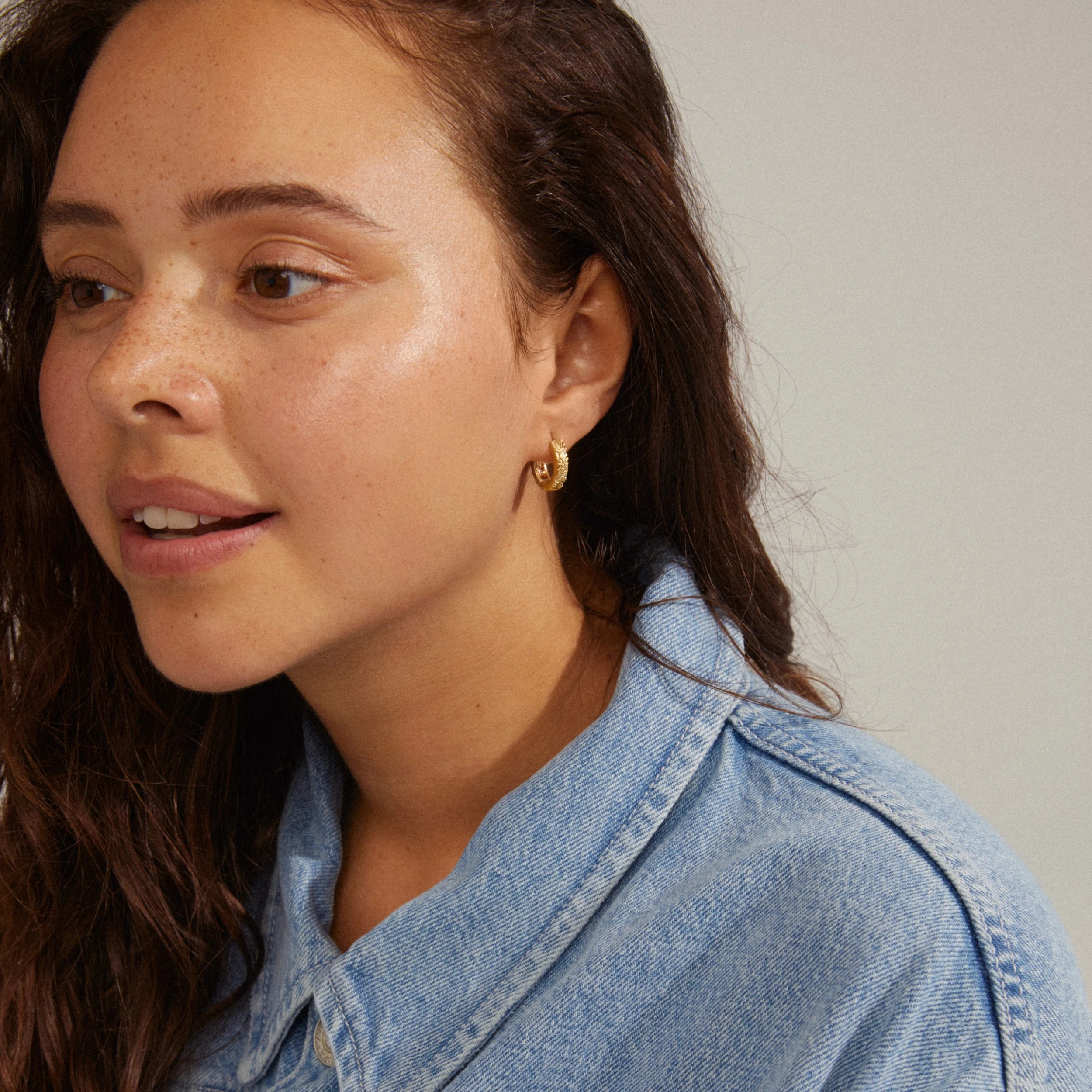 Pilgrim ELFRIDA Recycled Hoop Earrings Gold-Plated (Gold Plated) 4 Pilgrim ELFRIDA Recycled Hoop Earrings Gold-Plated (Gold Plated) - Bild 2