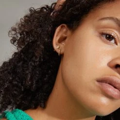 Pilgrim EMANUELLE Recycled Earrings 3-In-1 Set Gold-Plated (Gold Plated) -dress shop 692312033 m2