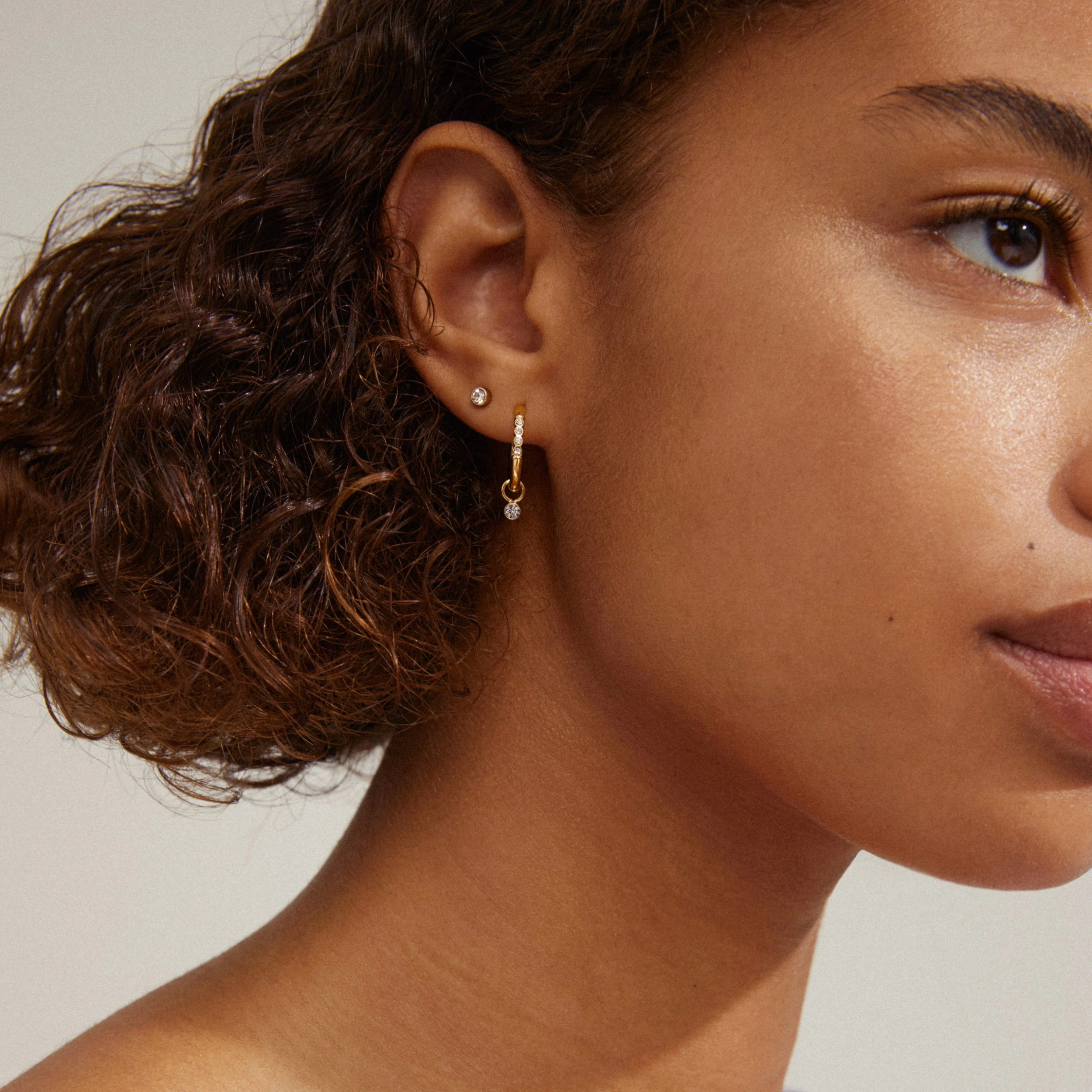 Pilgrim EDIL Freshwaterpearl Earrings 3-In-1 Set (Gold Plated) 5 Pilgrim EDIL Freshwaterpearl Earrings 3-In-1 Set (Gold Plated) - Bild 4