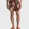 Gant CF FLORAL PRINT SWIM SHORTS (410 MARINE) -dress shop 922316003 CFFLORALPRINTSWIMSHORTS