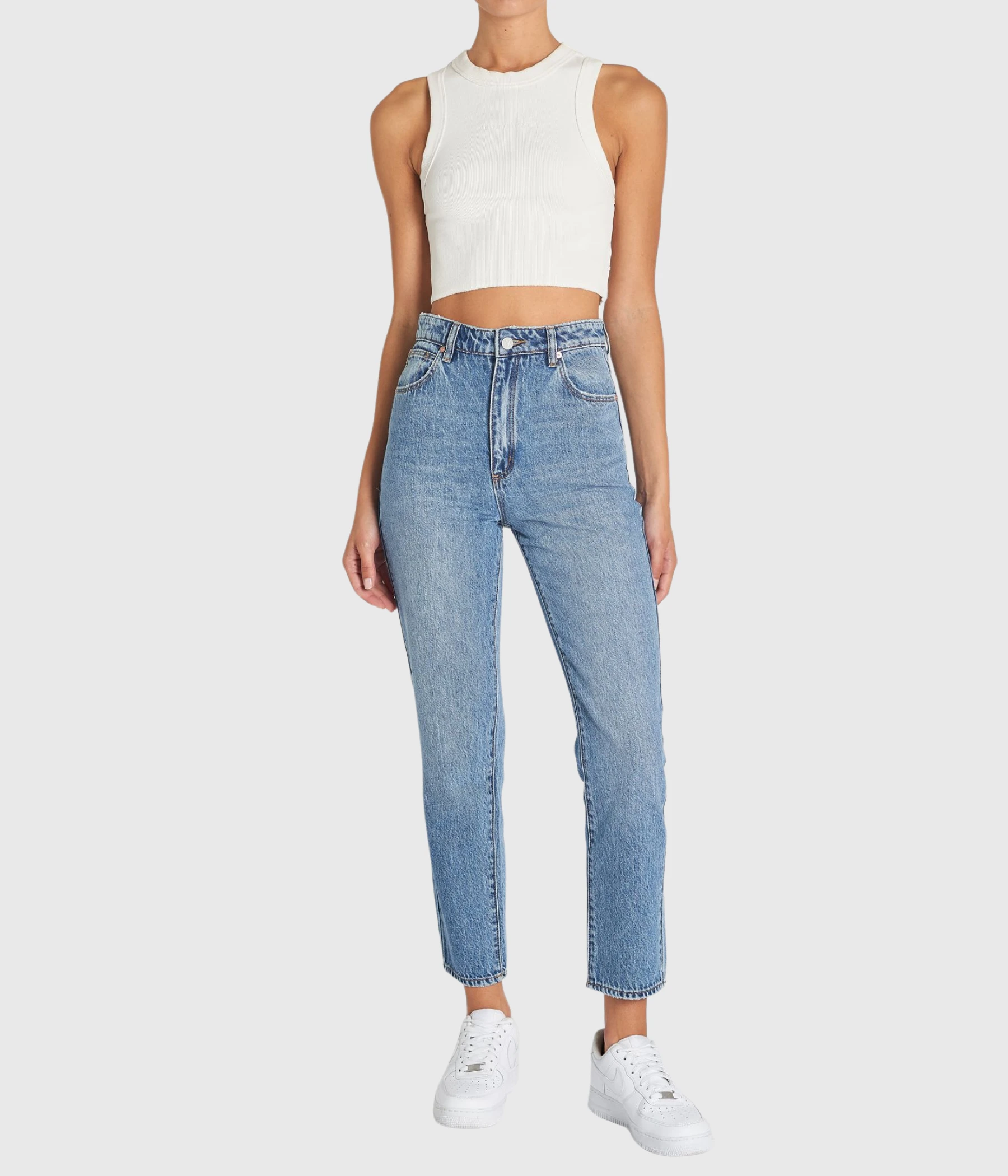 A 94 HIGH SLIM (6936-MID VINTAGE BLUE) Abrand A 94 HIGH SLIM (6936-MID VINTAGE BLUE) -dress shop A94HIGHSLIM 6936 MIDVINTAGEBLUE