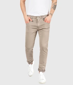 Replay ANBASS Hyperflex Colour Xlite (020 SAND Garment Dyed And Stonewashed)