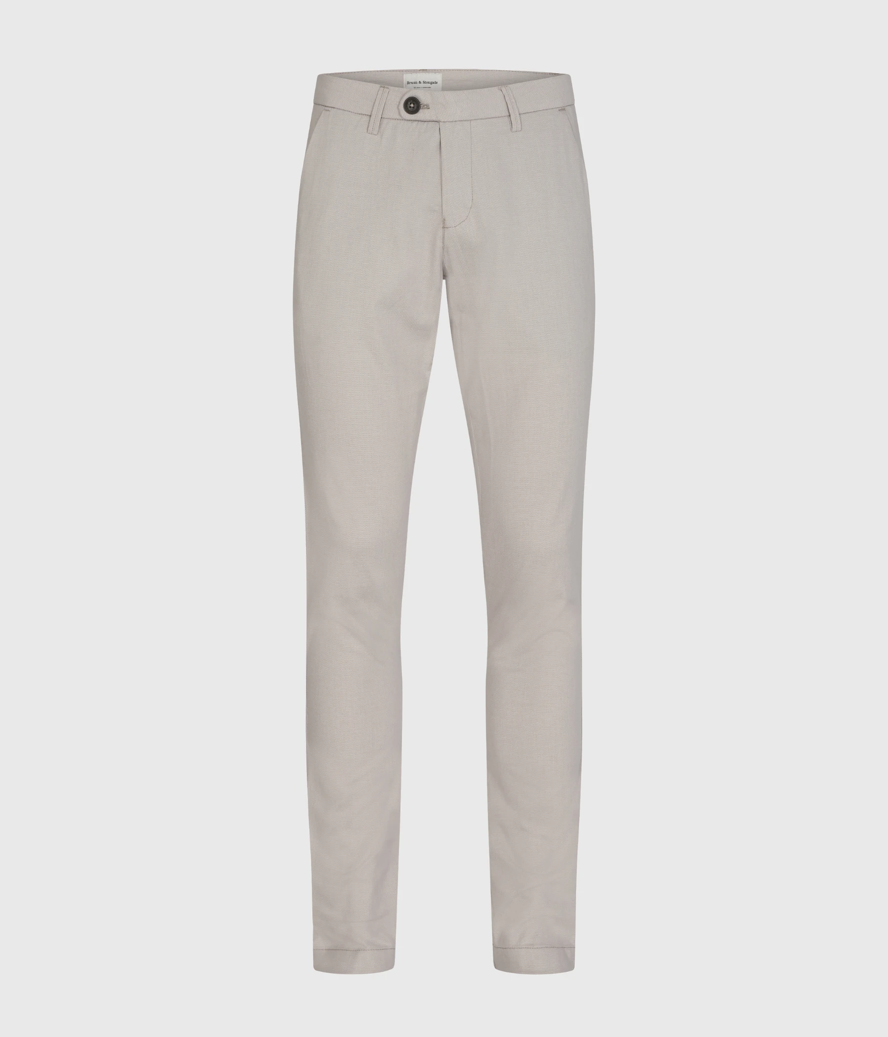 Bruun & Stengade BS Francisco Slim Fit Chinos (Beige) 3 Bruun & Stengade BS Francisco Slim Fit Chinos (Beige)