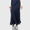 Neo Noir Bovary Skirt (141 Navy) -dress shop BovarySkirt