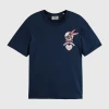 Scotch & Soda Bugs Bunny - Short Sleeved T-Shirt With Chest & Back Artwork (0002 Night) 2 Scotch & Soda Bugs Bunny - Short Sleeved T-Shirt With Chest & Back Artwork (0002 Night) -dress shop BugsBunny ShortSleevedT ShirtWithChest BackArtwork 0002Night