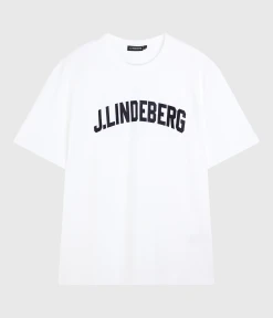 J.Lindeberg CAMILO LOGO TEE (A031 White 2)