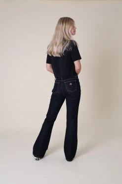 Abrand A 99 LOW BOOT (6919-RINSE DENIM) -dress shop CG OzPyY