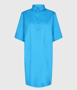 Mos Mosh Carlee 3/4 Shirt Dress (740 Blue Aster)
