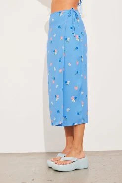 Envii ENWATERMELON MIDI SKIRT AOP 7014 (CLR000810 FLOWER BOUQUET) -dress shop E23200086 CLR000810 4 a1255c45 9b03 4fb7 93c2 deb1599fa5b1