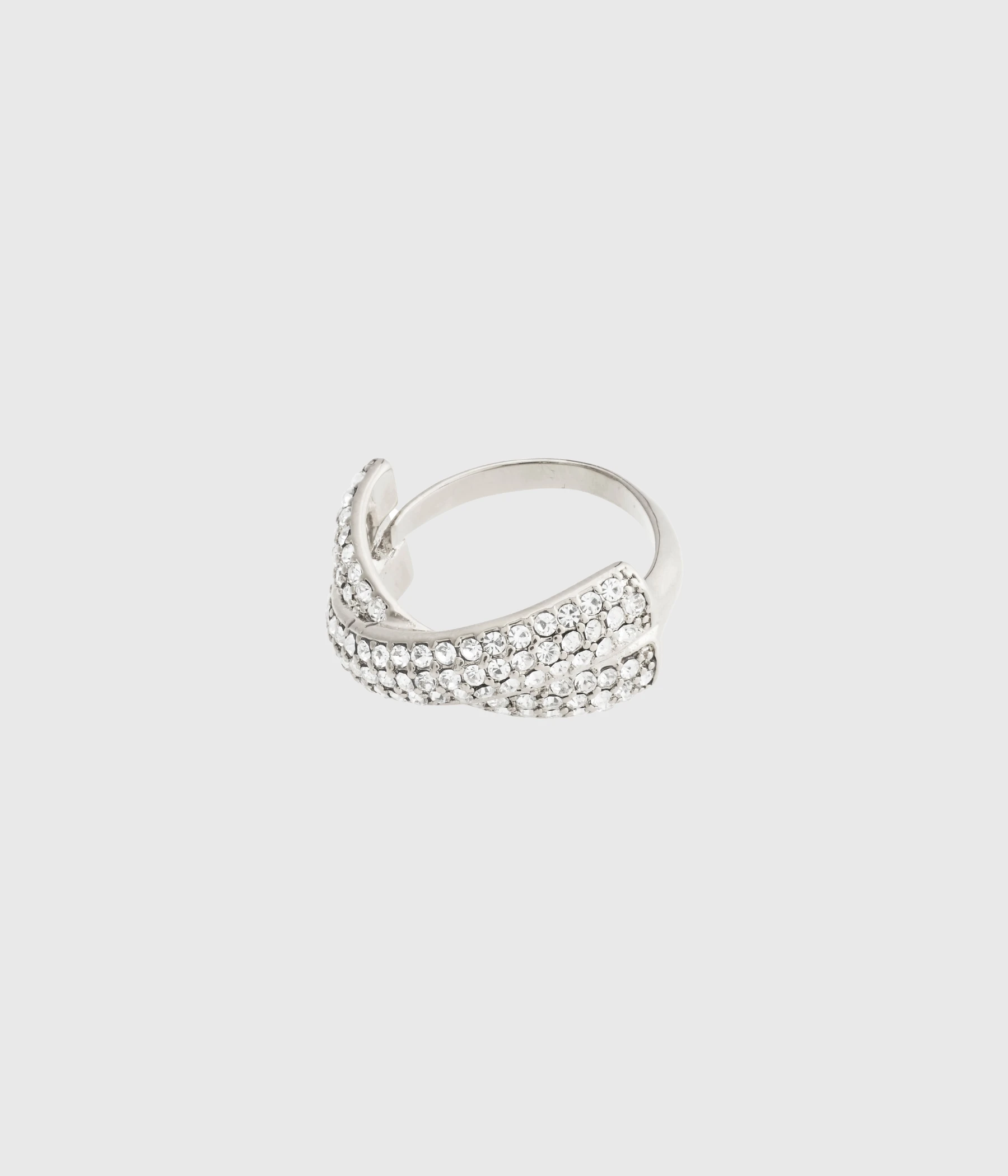 Pilgrim EDTLI Crystal Ring Silver-Plated (Silver Plated) 3 Pilgrim EDTLI Crystal Ring Silver-Plated (Silver Plated)