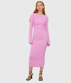 Envii ENSULPHUR LS DRESS 6987 (163118TCX Cyclamen)